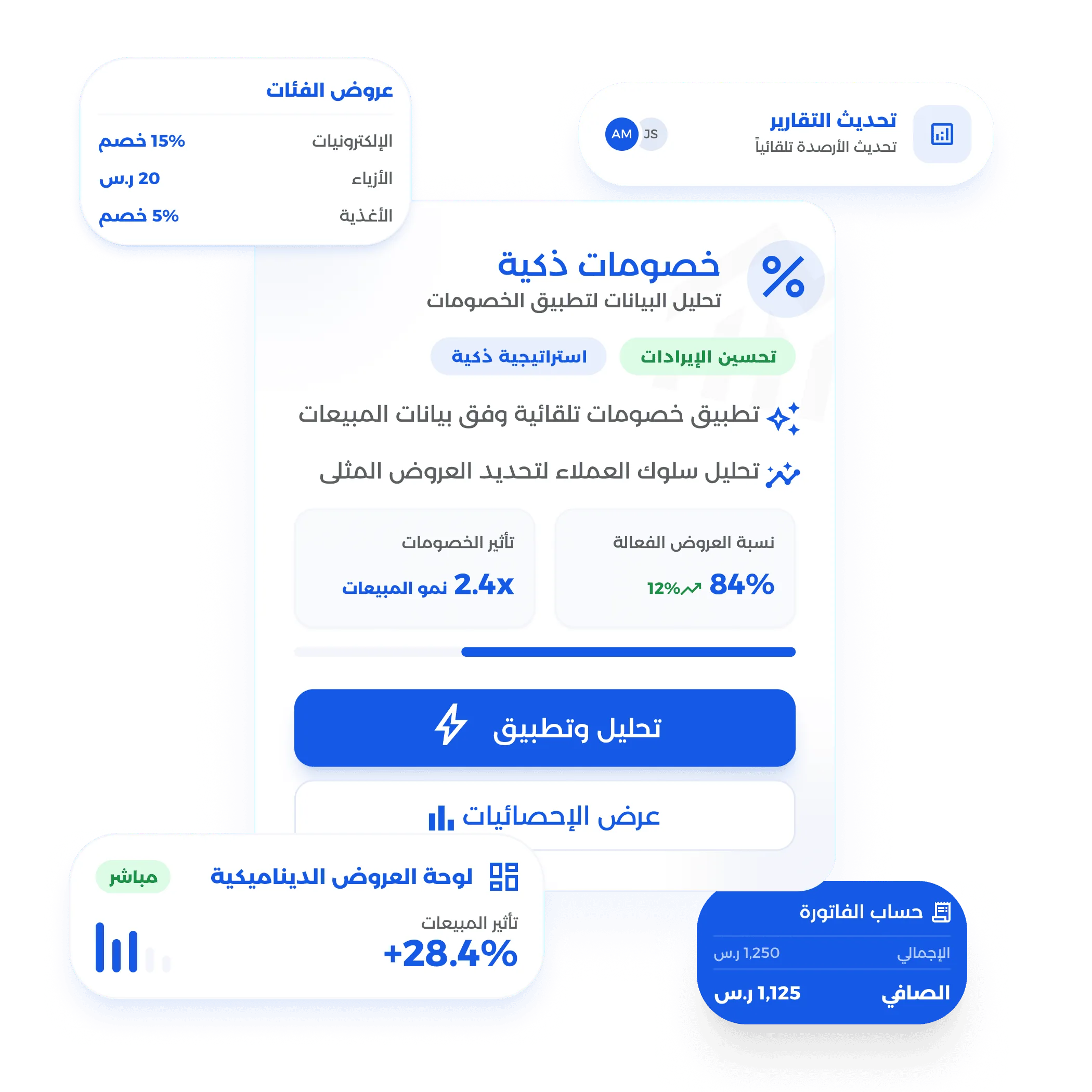 شاشة حملات واتساب والتسويق من نقاط البيع